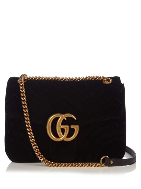 gucci tas velvet zwart|gucci handbags for sale.